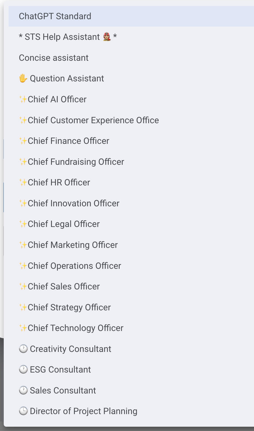 Strategic Thinking Systems